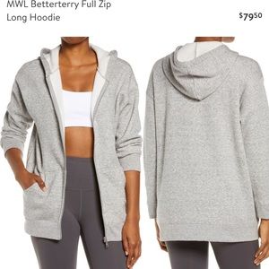Madewell MWL full zip hoodie